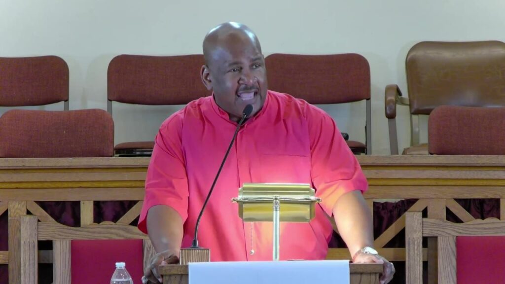 Preacher preaching — Sunday Morning Worship — June 7, 2026