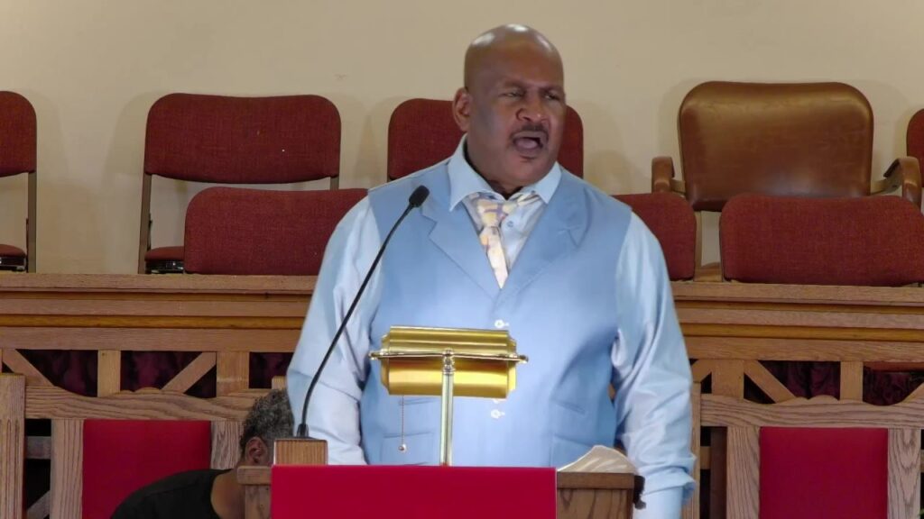 Preacher preaching — Sunday Morning Worship — June 14, 2026