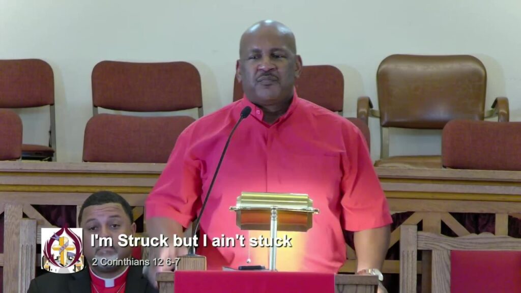 Preacher preaching — Sunday Morning Worship — July 5, 2026