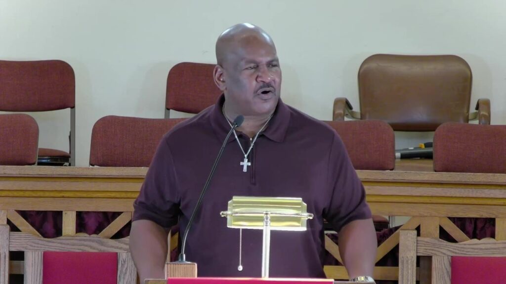 Preacher preaching — Sunday Morning Worship — August 23, 2026